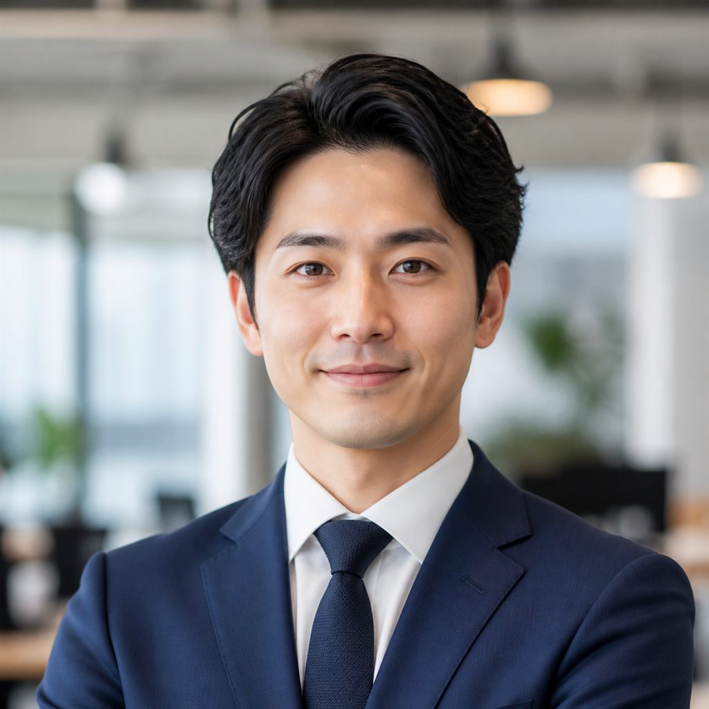 代表司法書士 長瀬悠斗のポートレート